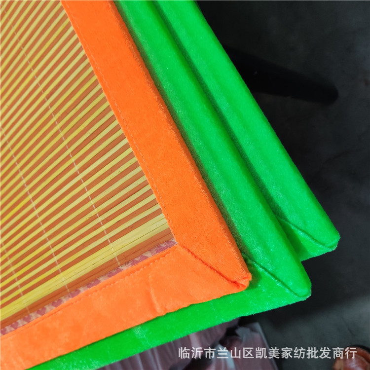 Kindergarten special nap mat children's bamboo mat students double-sided mat wholesale Four Seasons children's mat can be processed