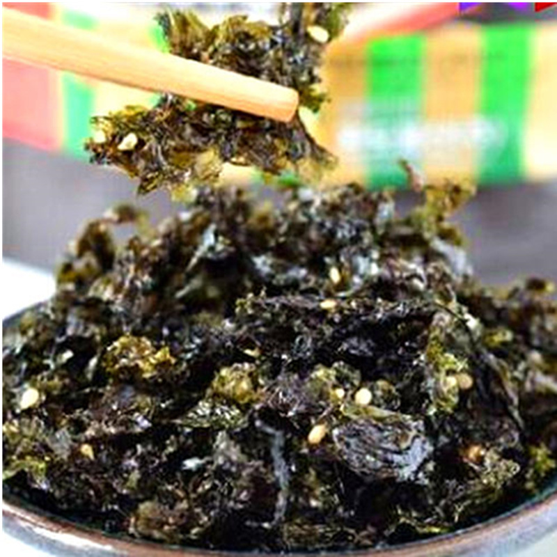 Qianxianwu Sesame Bibimbap Seaweed Crushed Commercial 250g Ready-To-Eat Snack Bagged Mi Village Kidsren's Seaweed Wholesale