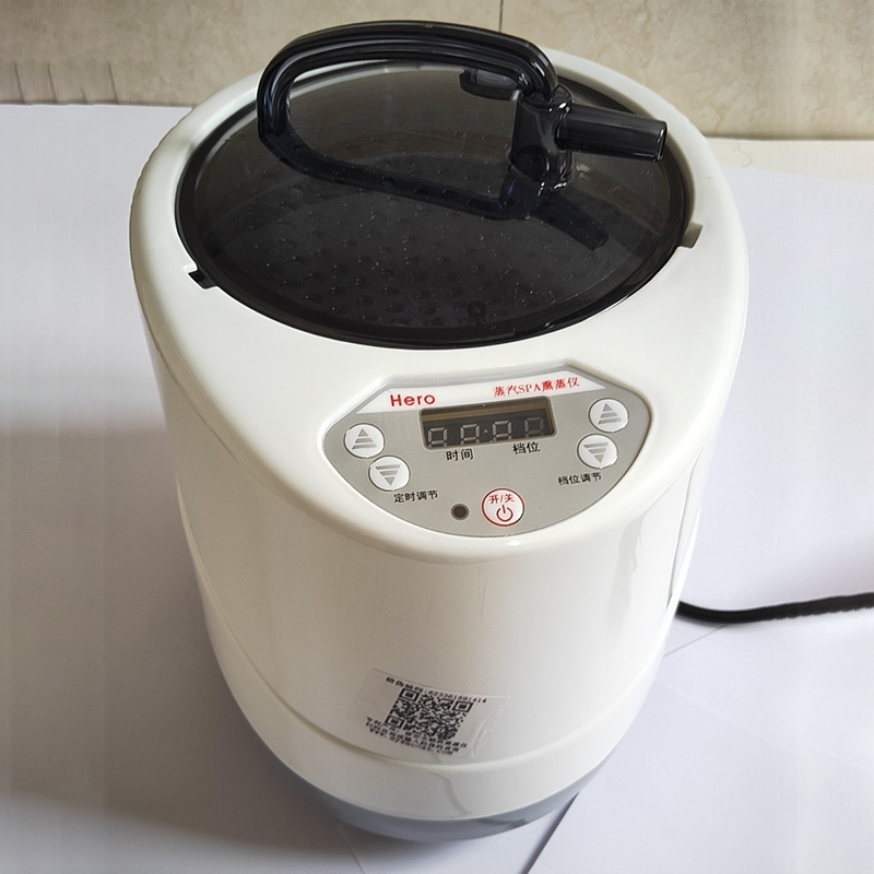 2-Liter Stainless Steel Steam Machine 4.0 High-Cover Model Fumigation Machine Sauna Pot Fumigation Pot Steam Fumigation Barrel Accessories Foot Bath