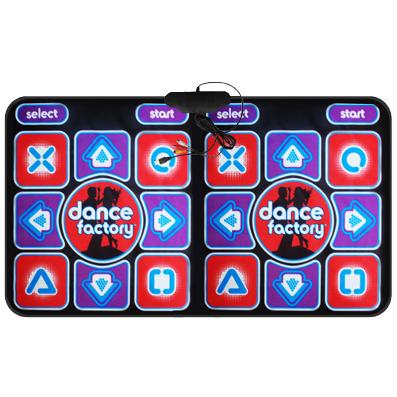 Wireless dance blanket cool dance tremolo running double connected TV computer home pad slimming somatosensory game machine cross border