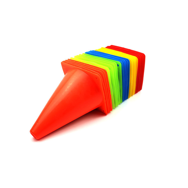 Sign Bucket Football Training Equipment Obstacle Sign Dish Children 18cm Ice Cream Tube Sign Cone Road Cone