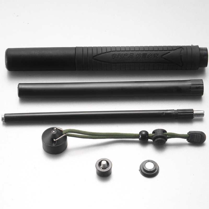 Swing stick car solid men and women self-defense weapon self-defense supplies telescopic stick self-defense three-section drop stick plastic swing stick