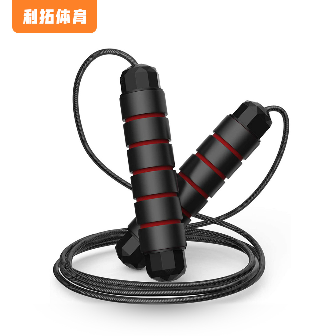 Rope skipping professional rope Amazon middle school student rope skipping special sports pvc bearing steel wire rope skipping with weight