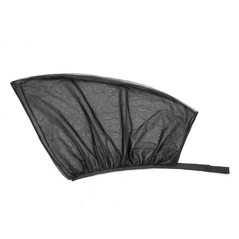 Car sunscreen sunshade cross-border e-commerce black gauze side window sunshade shade outdoor anti-mosquito black gauze cover