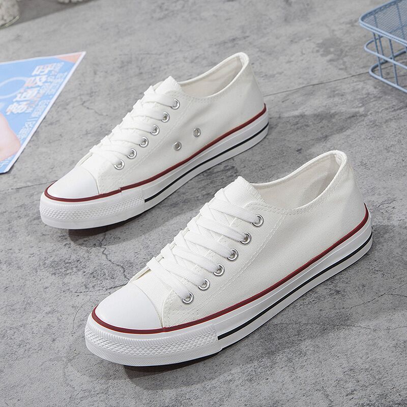 Canvas Shoes for Women, Retro Classic Low-Top Vulcanized Shoes, Ruian Canvas Shoes, Factory Direct Sales, Women's Shoes, Seamless Delivery