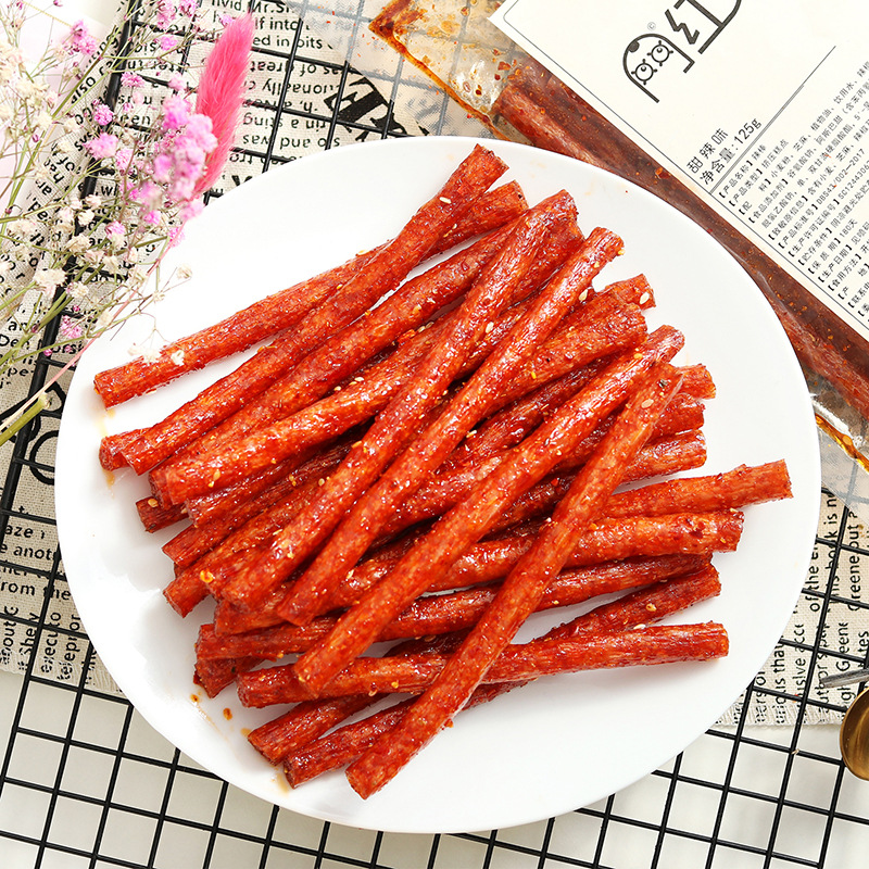 Shiguang Youwei Internet Celebrity Spicy Strips, Spicy Sticks, Devil Spicy Snacks, Gluten Stalls, Nostalgic Snacks, Factory Wholesale