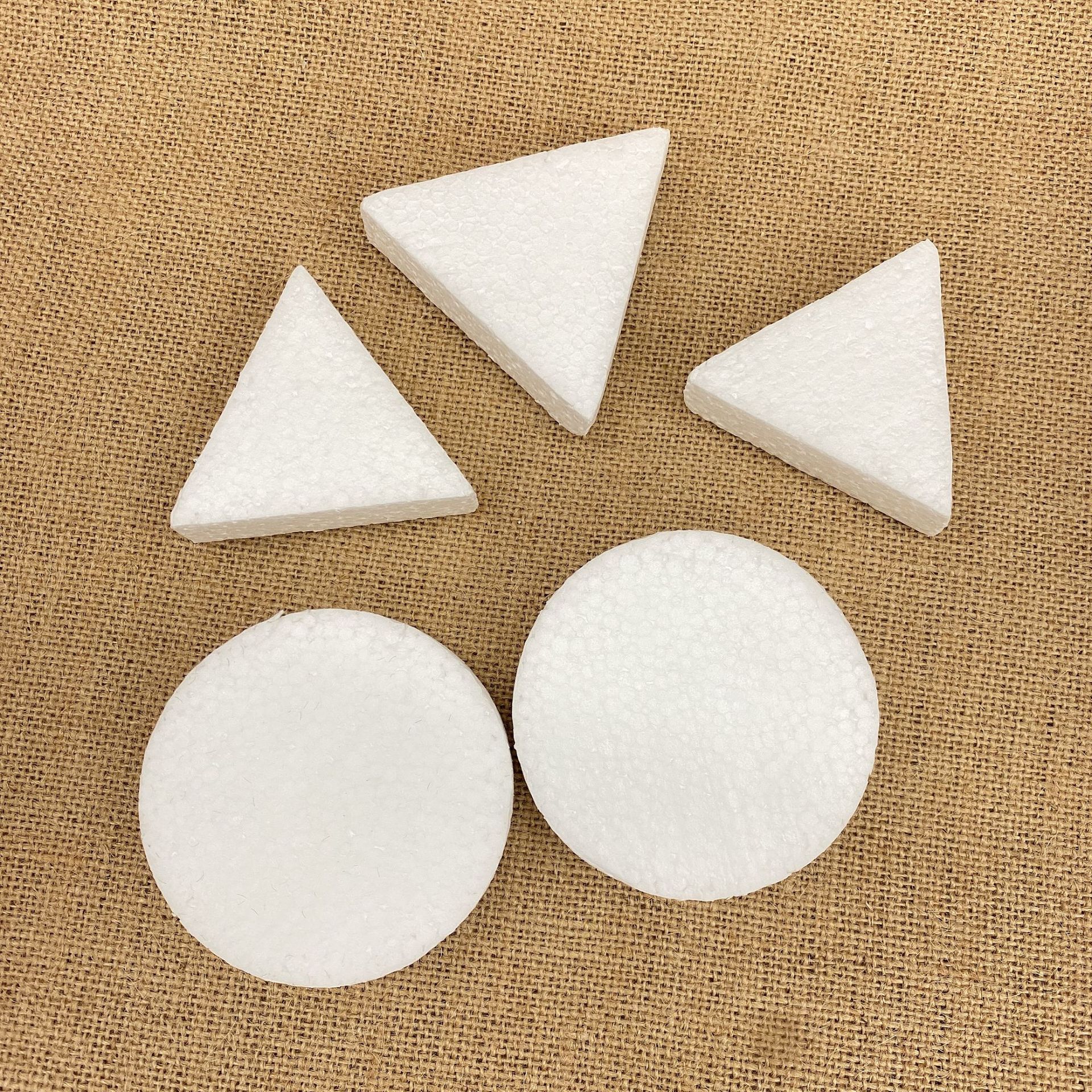 Пенопластовый блок EPS, без формы для резки, треугольный блок, квадратный размер на заказ, заводская прямая продажа