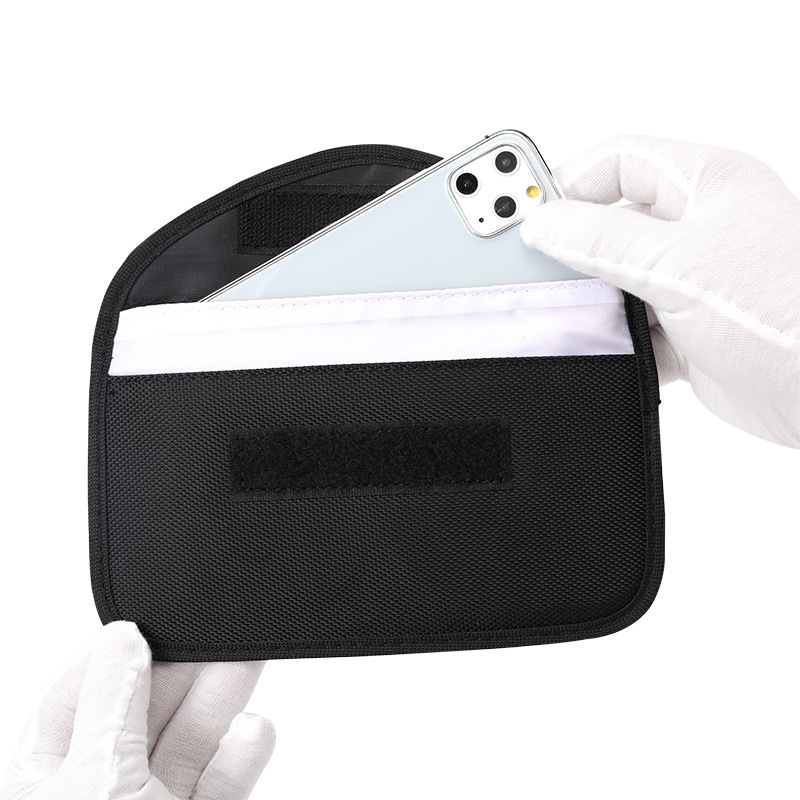 New mobile phone anti-radiation signal shielding bag RFID anti-GPS positioning tracking scanning ETC6.5 inch function set