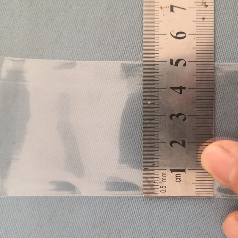 Plastic Casings White Transparent Flat Diameter 50mm Ham Sausage Starch Sausage Egg Sausage Pine Flower Egg Sausage Banana Sausage