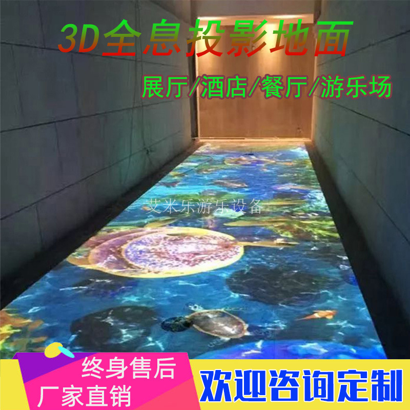 Наземная интерактивная проекция многоканального программного обеспечения для 3D голографической проекции