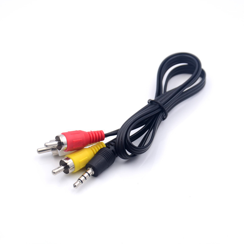Set-Top Box Audio Cable Video Splitter Av 3.5mm Dual Audio to Rca Data Cable for Tv Hd
