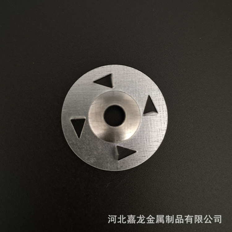 Butterfly-shaped four-claw gasket composite board fixed insulation nail lock piece inner wall calcium silicate board gypsum board anchor four-thorn piece