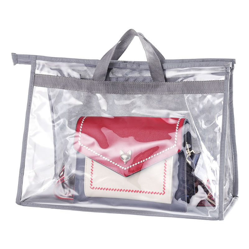 Bag Dust Bag Wardrobe Hanging Bag Storage Bag Pvc Transparent Waterproof Leather Bag Protection Storage Hanging Bag