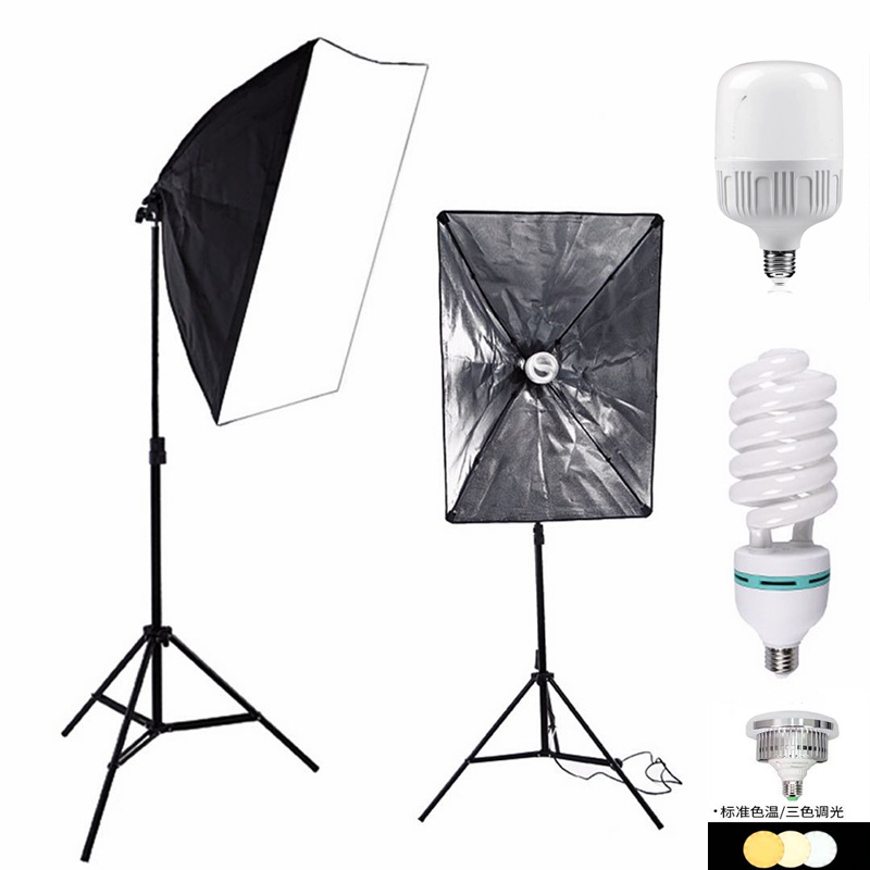 Factory Direct Sales Led Soft Light Box Photography Light Set Small Studio Product Photography Fill Light Photography Lighting