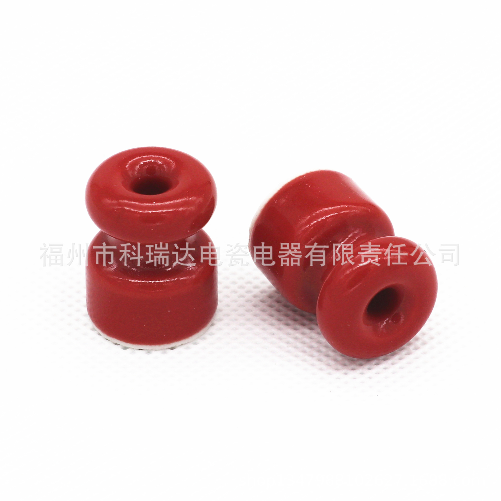 Factory Direct indoor color small insulator high quality wire clamp ceramic vintage wire buckle wire holder