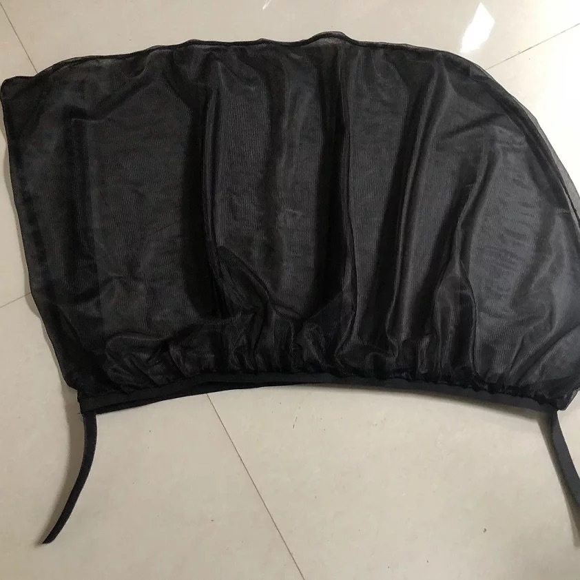 Car sunscreen sunshade cross-border e-commerce black gauze side window sunshade shade outdoor anti-mosquito black gauze cover