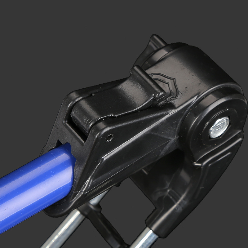 Stainless steel bold fishing rod battery bracket dual-purpose fishing bracket fishing box floor bracket fishing supplies wholesale