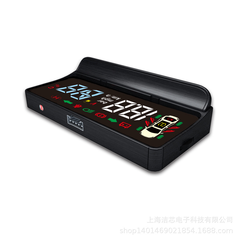 Suitable for Tesla Model 3 Hud Head-Up Display, Vehicle Speed, Battery Level, Door Position, Gear Position, Seat Belt Dedicated