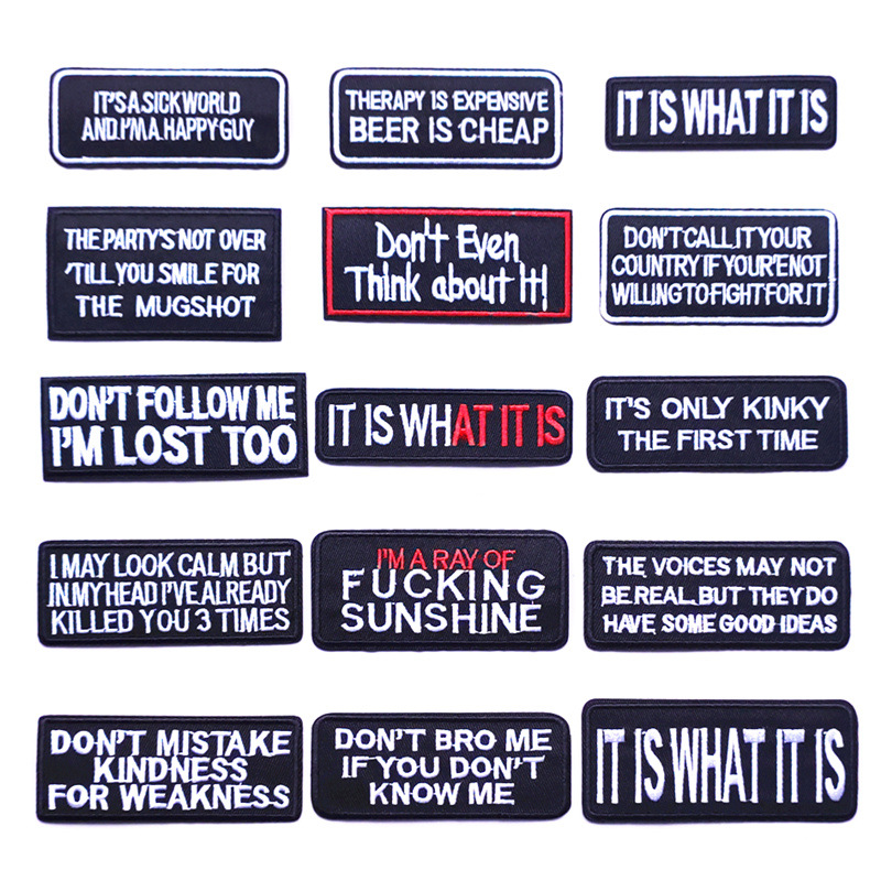 Embroidered Cloth Stickers, Custom-Made Factory Direct Sales, Custom-Made Wholesale Computer Embroidered Cloth Stickers, Bags, Hats and Clothing Customization