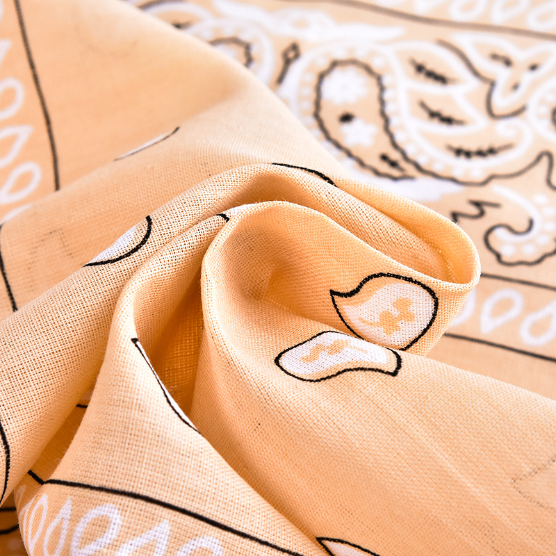 Factory New Variables Magic Outdoor Sports Polyester Square Scarf Cashew Riding Hip-Hop Headscarf Mask