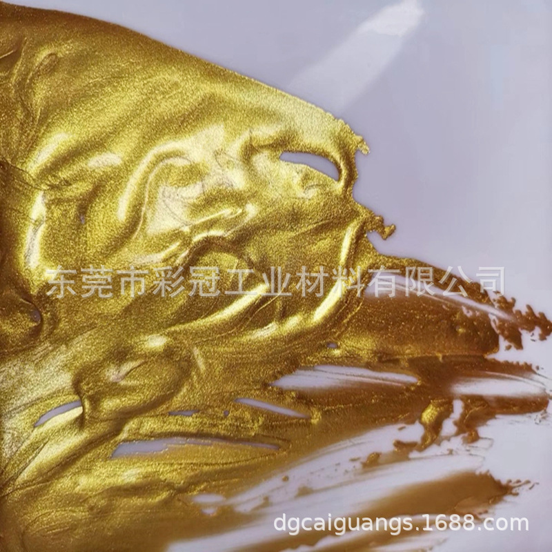 Environmentally Friendly Water-Based Gold Oil, Transparent High-Gloss Topcoat, Wholesale, Crafts Gold Powder Paint, Silver Powder Varnish