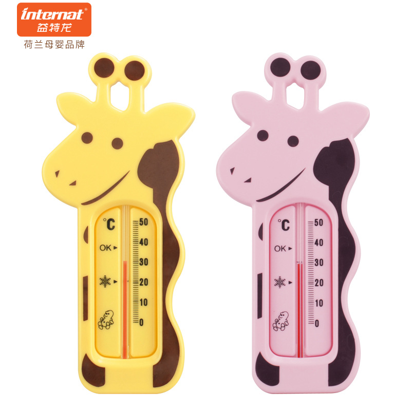 Yitelong baby bath cartoon toy thermometer children's room temperature water thermometer a generation of hair