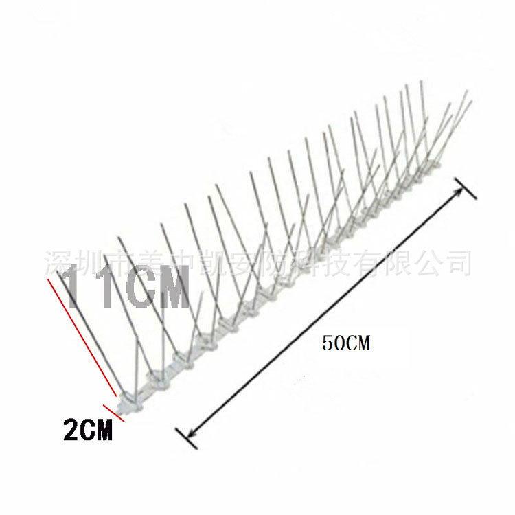 Amazon Bird Spikes Stainless Steel Anti-Bird Deterrent 50cm40 Bird Repellent Spikes Protective Spikes Eco-Friendly Bird Repellent