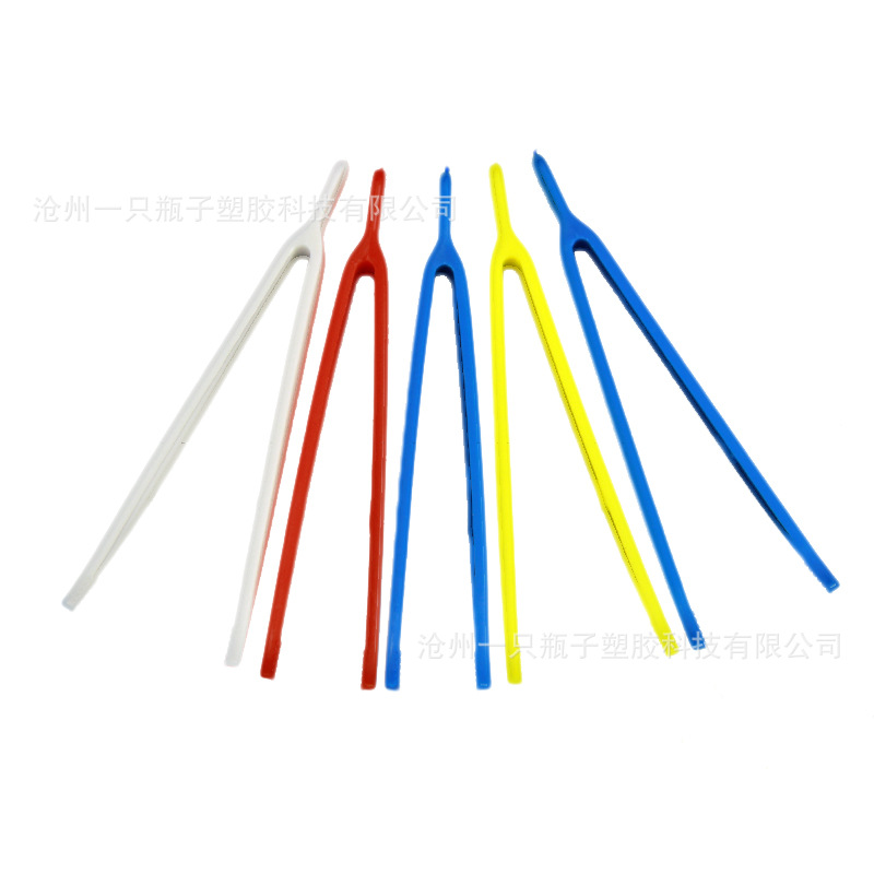 Spot Plastic Tweezers, Silkworm Baby Tweezers, DIY Small Tweezers, Individually Packaged Plastic Tweezers Wholesale