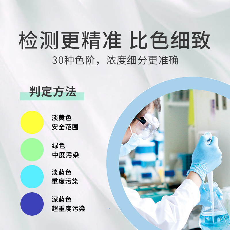 Green Home Formaldehyde Test Kit New House Indoor Air Formaldehyde Tester Car Formaldehyde Detector Self-Test Kit