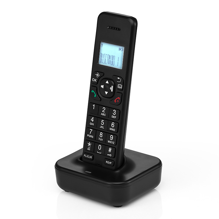 Daerxin Factory Cross-Border Cordless Phone D1102B Business Office Home Digital Landline Wireless Long Distance