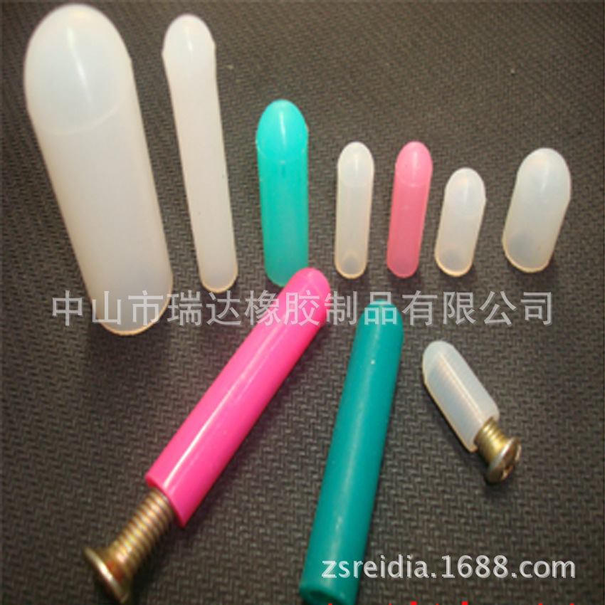 Factory wholesale high temperature resistant rubber sleeve silicone cap silicone sleeve spray paint electroplating silicone sleeve