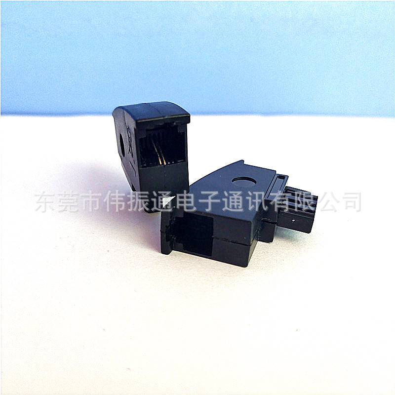 German telephone adapter telephone line connector telephone plug network adapter 6P2C to RJ11