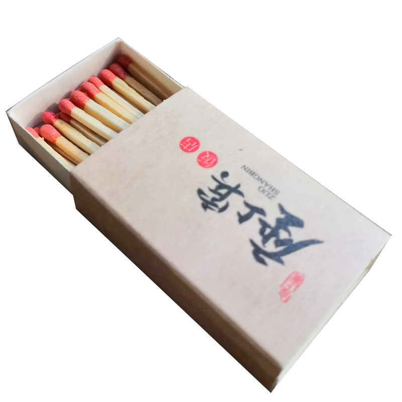 Security Disposable Matches Customized Advertising Logo Printing Hotel Hotel Match Box Wholesale