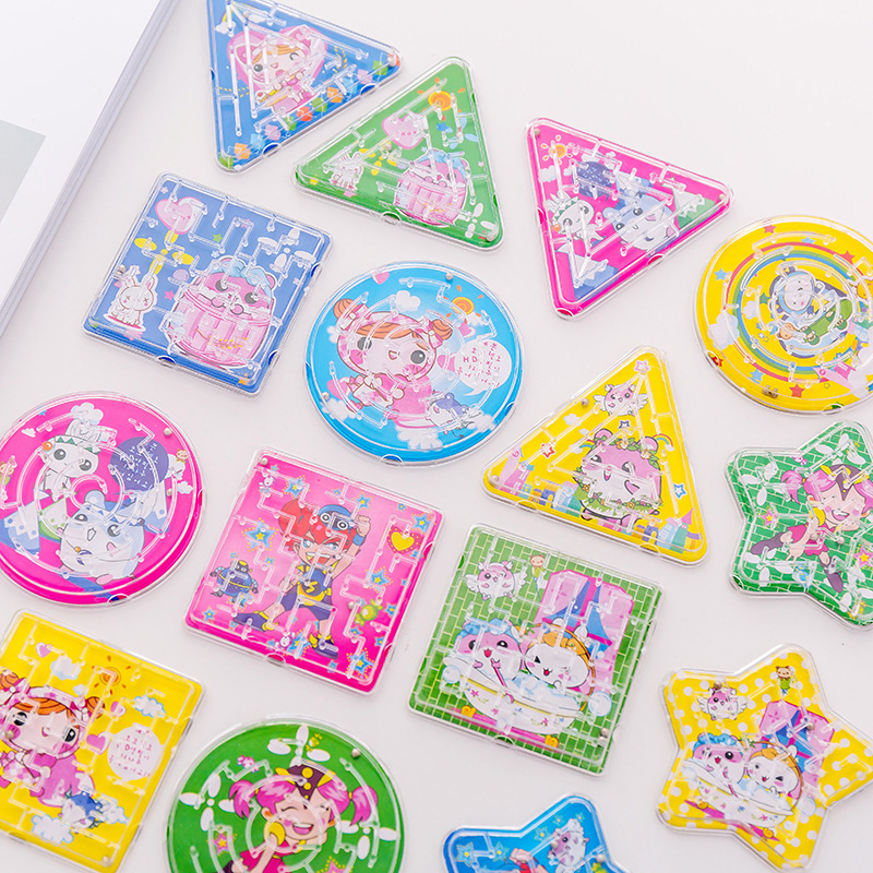 Plastic beads cartoon animal maze children's baby toys creative gifts Kindergarten Gifts Wholesale