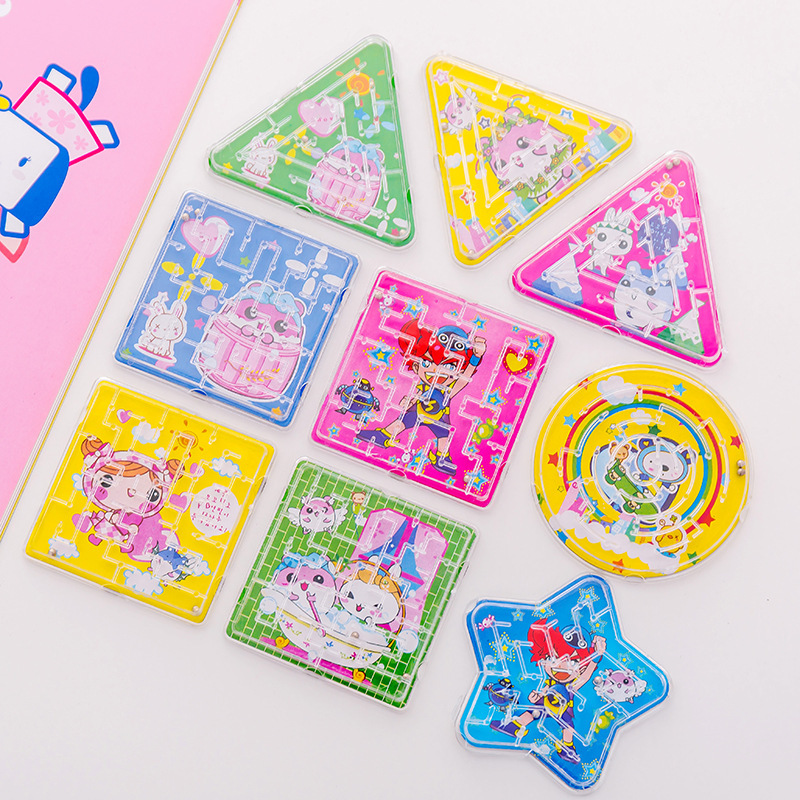 Plastic beads cartoon animal maze children's baby toys creative gifts Kindergarten Gifts Wholesale