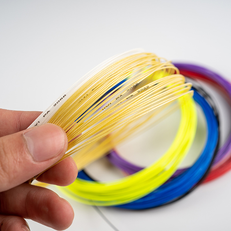 Jiyi Pa-2066 Badminton String Durable 0.66 Badminton Racket String Team Stadium Training String Super Durable