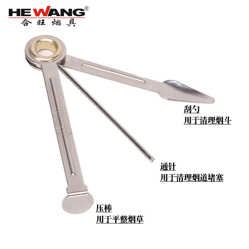 Улучшенные аксессуары для трубки, многофункциональный курительный нож, скребок, складной инструмент