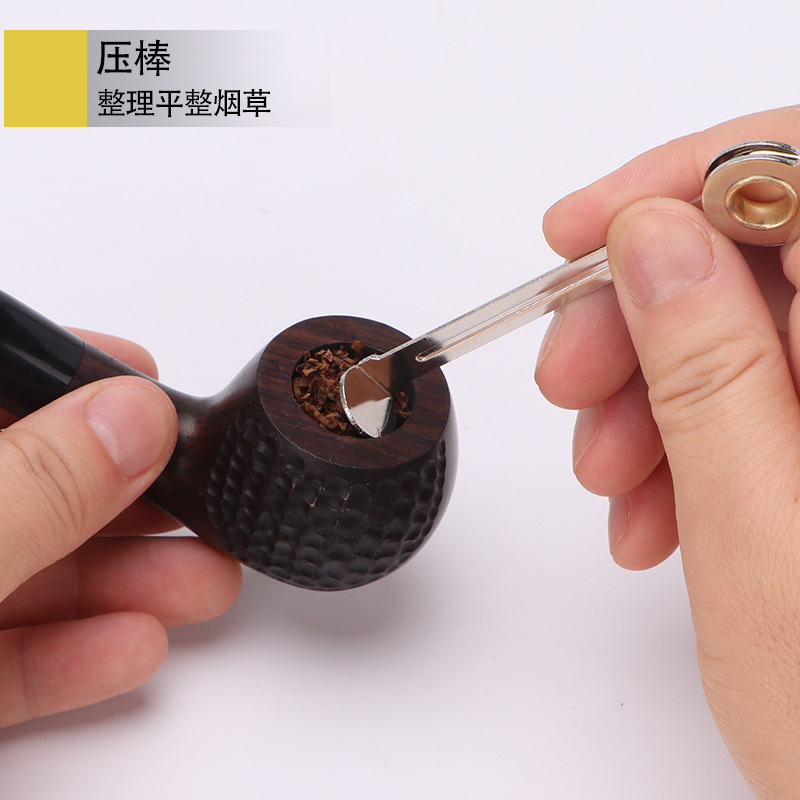 Hewang Upgraded Pipe Accessories Tool Three-In-One Smoking Knife Scraper Strip Pressure Stick Foldableing Multi-Functional Smoking Knife