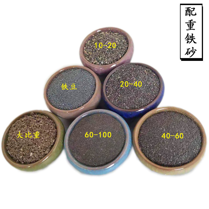 Iron Sand Manufacturers Supply Dust-Free Weighted Iron Sandbags for Sporting Goods Leggings and Sandbags, Magnet Sand, High-Density Iron Sand