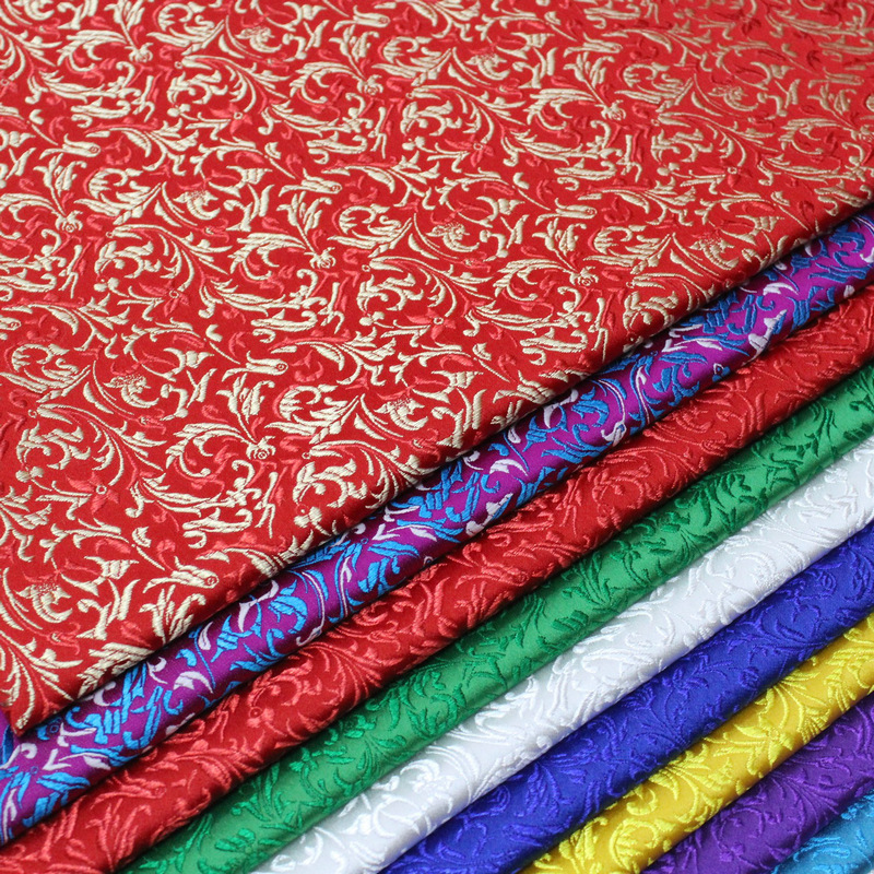 Китайский стиль, одежда для кукол чонгсам, ханфу, монгольская мантия, декор, ручная работа, жаккардовая бродадная атласная ткань