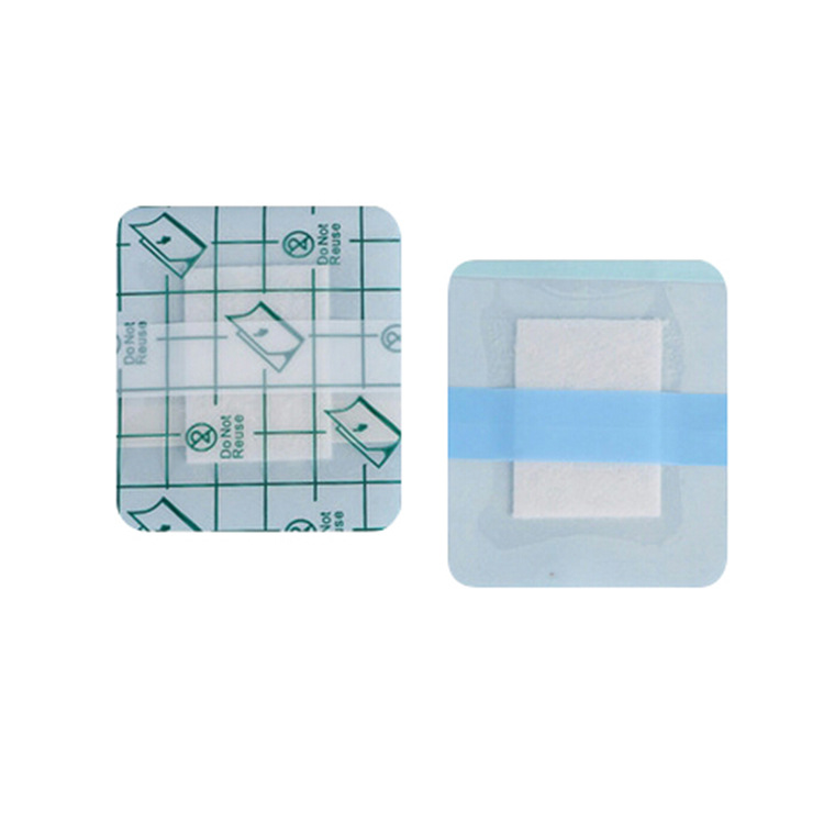 Manufacturer Wholesale 6*7 Plus Absorbent Cotton Pu Film Transparent Dressing Sticker Self-Adhesive Medicine Wine Liquid Paste Medicine Holder