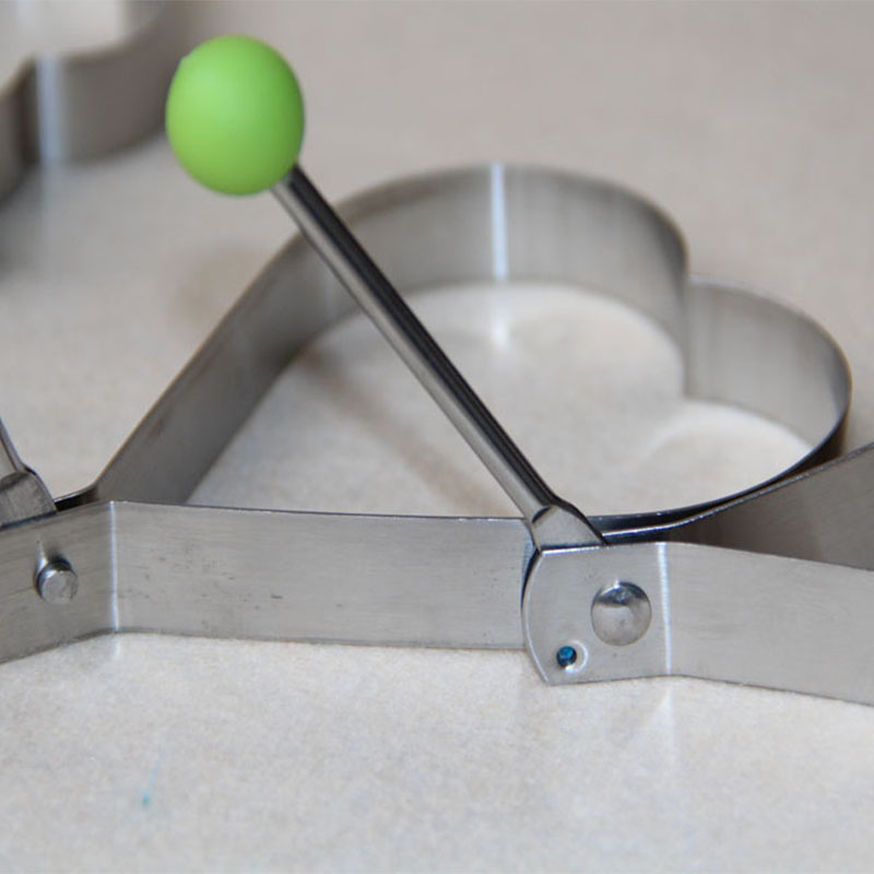 Thickened Stainless Steel Egg Frying Mold, Food-Grade Non-Stick Egg Frying Ring, Cake Mold for Shaping