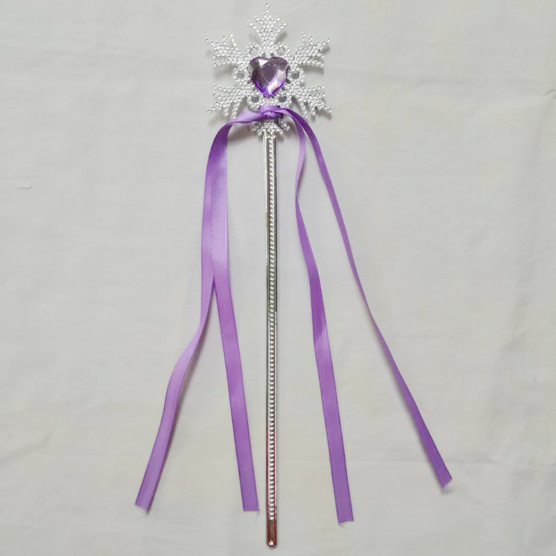 Factory direct new material to create ice snow magic wand electroplating sticky drill craft handmade samples