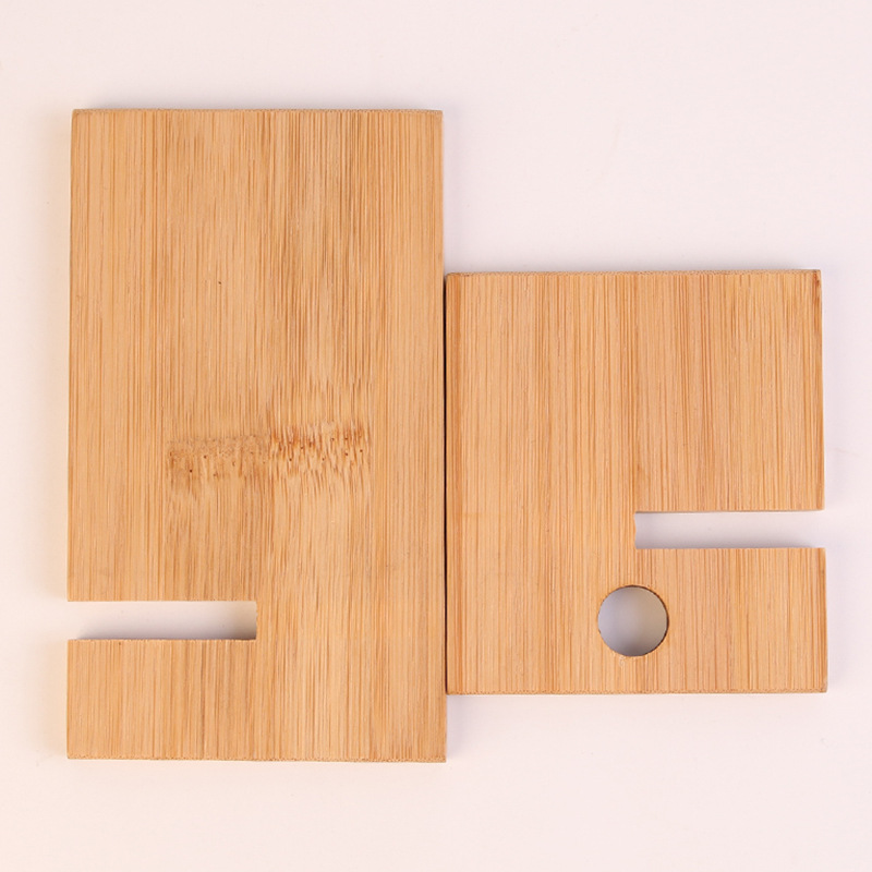 Creative online Red live broadcast mobile phone bracket lazy mobile phone folding bamboo bracket TikTok artifact can be used as LOGO