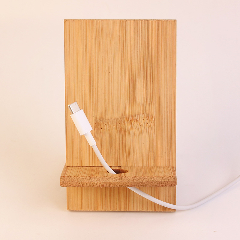 Creative online Red live broadcast mobile phone bracket lazy mobile phone folding bamboo bracket TikTok artifact can be used as LOGO