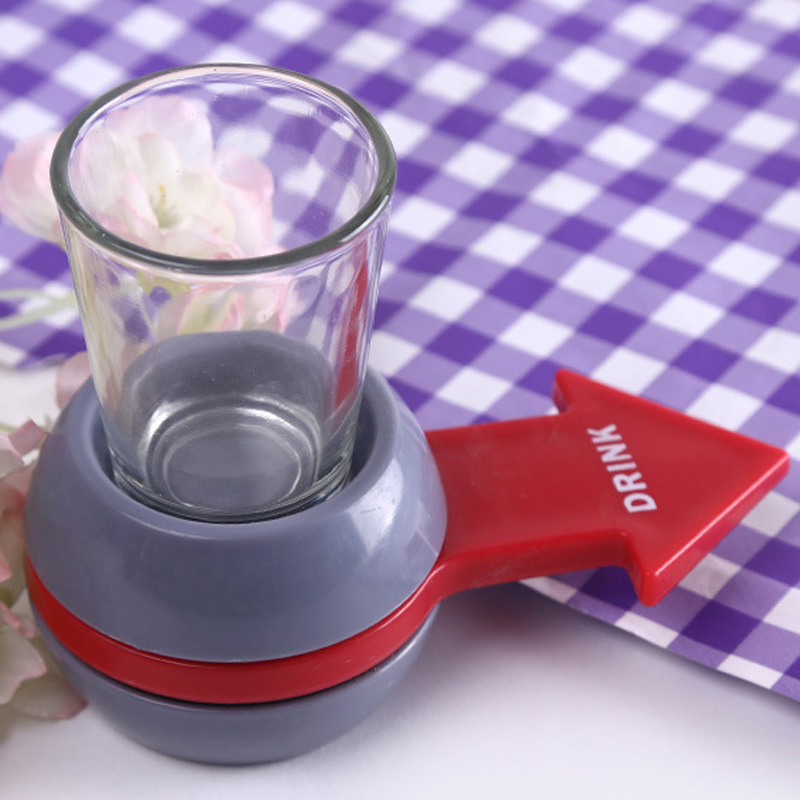 spin the shot arrow turntable wine set creative bar entertainment place pointer turntable wine set