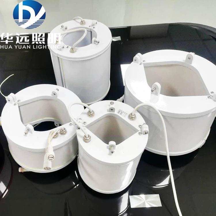 Светодиодный уличный кольцевой светильник, цветной, полный цвет, дорожное освещение, светильник для моста, RGBW, уличный светильник