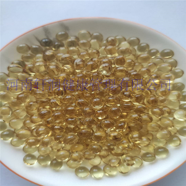 Seaweed Calcium Blueberry Gummy Production with Added Soft Capsules, 10 Capsules/Plate, Lutein Fat Chewable Soft Capsules