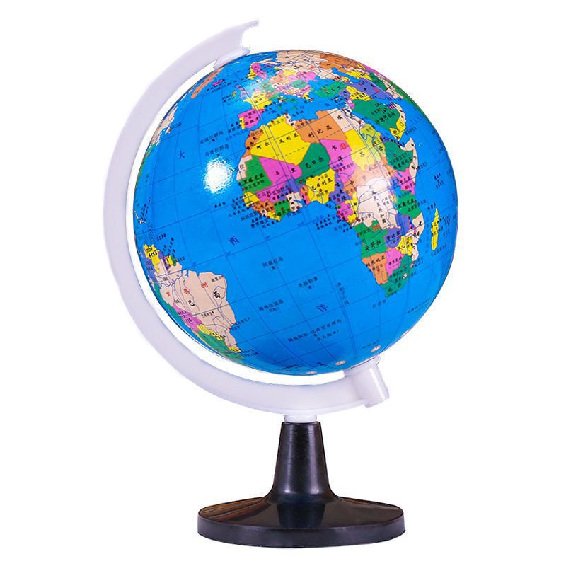 Factory Direct Sales Standard Globe Student Teaching Globe 18.2cm Chinese and English Russian and Western Awen