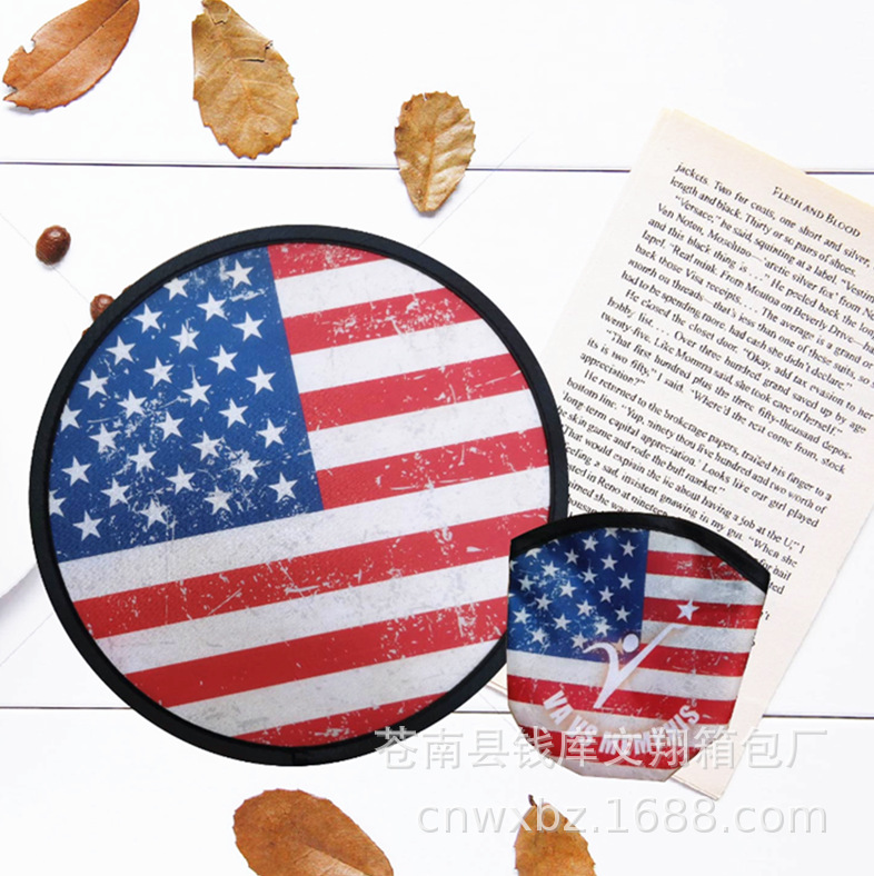 Профессиональный нейлоновый складной рекламный вентилятор UFO подарок нейлоновый вентилятор Фрисби вентилятор бесплатный дизайн печатный логотип